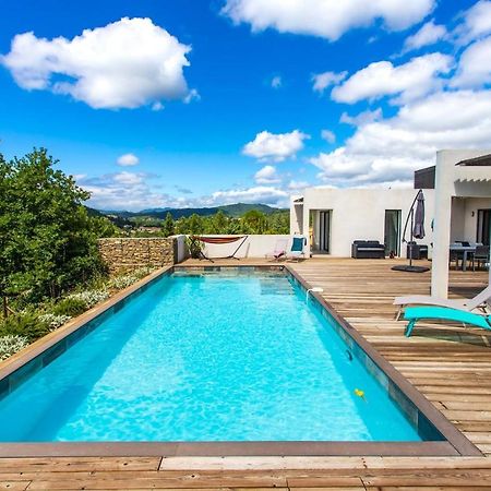 Villa Blanche, Contemporary, Cathars, Couiza, Carcassonne Exterior foto