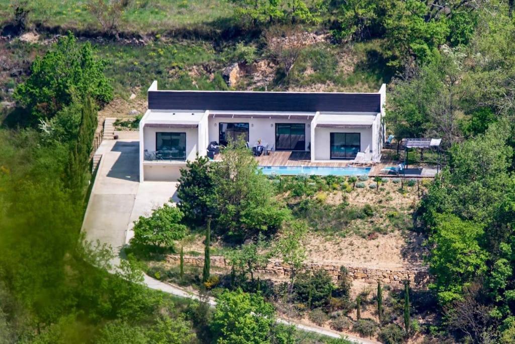 Villa Blanche, Contemporary, Cathars, Couiza, Carcassonne Exterior foto