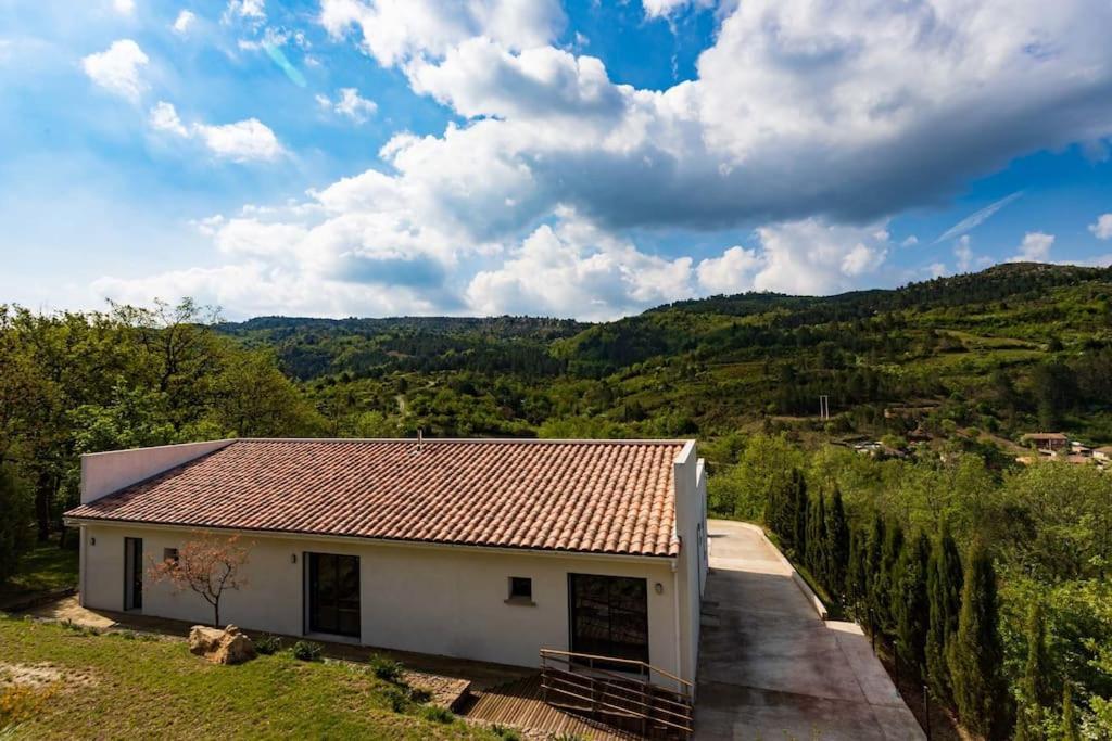 Villa Blanche, Contemporary, Cathars, Couiza, Carcassonne Exterior foto